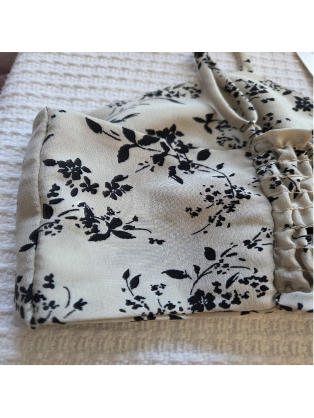 Women's MAPCIE Beige Black Floral Maxi Skirt Set M - Picture 11 of 16